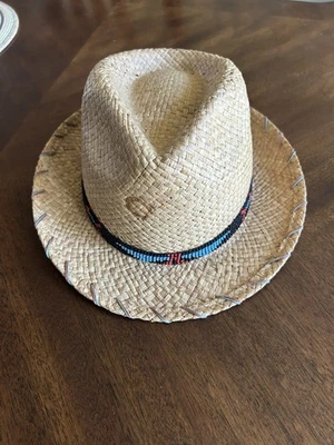 Charlie Horse México Shore Sombrero Paja Natural Vaquero Estilo Occidental Mujer M Foto 1 de 4