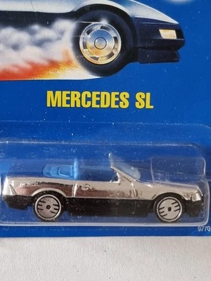 Hot Wheels Mercedes SL Convertible Cromo 1990 Foto 1 de 4