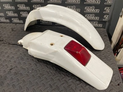 USED OEM 96-04 HONDA XR250R XR 250 WHITE FRONT REAR FENDER TAIL LIGHT - Изображение 1 из 4