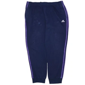 Vintage ADIDAS BLUE TROUSERS MENS XL - Picture 1 of 6