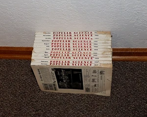1952 POPULAR SCIENCE MAGAZINES 12-ISSUES COMPLETE YEAR OF 1952 - Picture 1 of 3