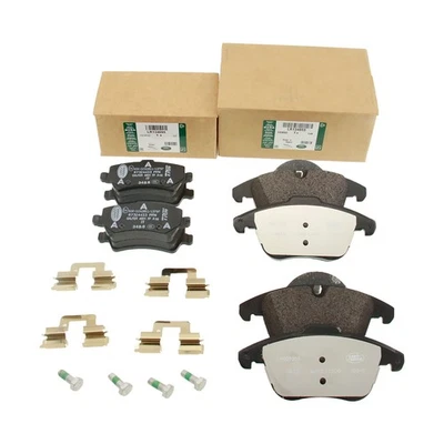 Genuine OEM! LR134693 LR134695 Front+Rear Brake Pad For 12-15 Range Rover Evoque - Image 1 of 4