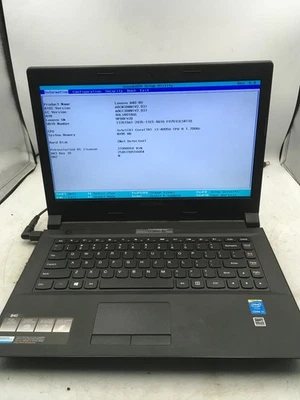 LENOVO B40-80 - BOOTS TO BIOS - INTEL I3 4005U - 4GB RAM - READ DESCRIPTION - BB - Image 1 of 4