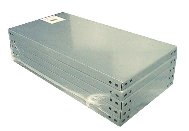 KIT 5 RIPIANI PER SCAFFALE IN METALLO CON DOPPIO RINFORZO 60X40 70X30 80X60  - Immagine 1 di 1