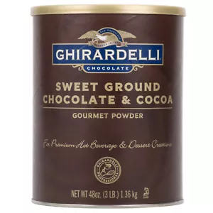 Ghirardelli 3 lb. Sweet Ground Chocolate & Cocoa Powder - Picture 1 of 5