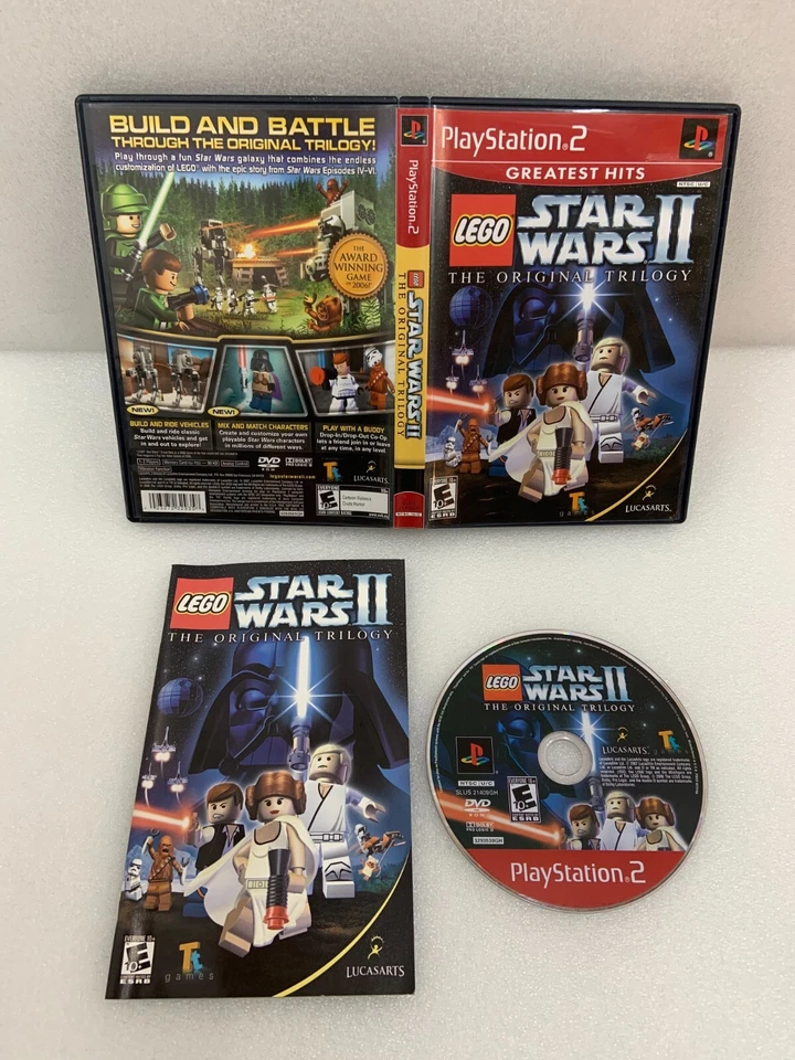 LEGO Star Wars II: The Original Trilogy (Sony PlayStation 2) Greatest Hits CIB! - Изображение 1 из 1