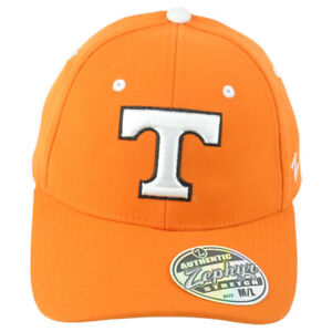 Adjustable Size NCAA Zephyr Tennessee Volunteers Mens Crossover Hat White 