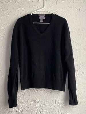 Suéter Lord & Taylor Púrpura Para Hombre Colección Lana de Cordero Cuello en V (M) Mediano Foto 1 de 4