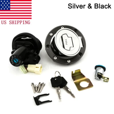 Ignition Switch Lock Set Fuel Gas Cap Key For Yamaha YZF R1 2005-2013 06 07 08 - Image 1 of 4
