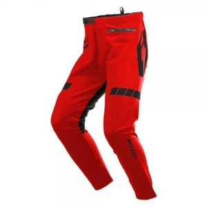 JITSIE TRIZTAN TRIALS BIKE RIDING PANTS / TROUSERS. RED/BLACK. GREAT QUALITY - Picture 1 of 2