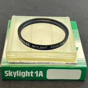 Filtro de tragaluz PALLAS (1A) para lentes de foto/vídeo con rosca de 49 mm + caja/estuche - Imagen 1 de 2