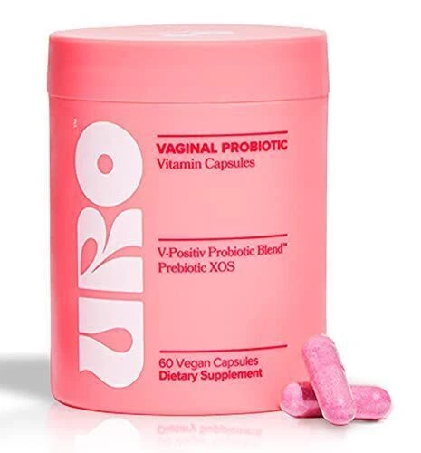 O Positiv URO pH Balance Vaginal Probiotics, 60 Capsules