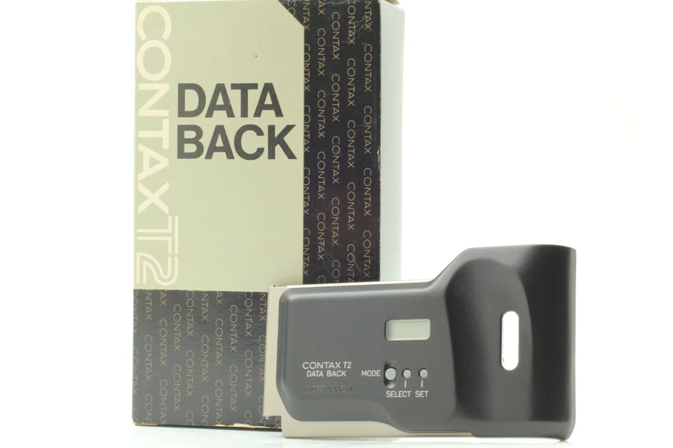 **MINT in Box** CONTAX T2 DATA BACK DB Film Camera Back Cover From JAPAN - Image 1 of 4