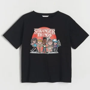 Stranger Things Cotton T-shirt Tee Short Sleeves Licensed Netflix NWT - Picture 1 of 5