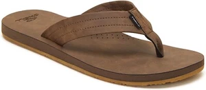 O'NEILL Men's The Hook Flip Flop Sandal, Brown, sz 7M - Picture 1 of 13