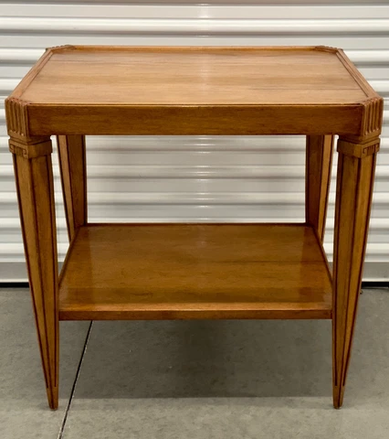 Late 20th Century Dessin Fournir Walnut Bradley Side Table #4756 Cover