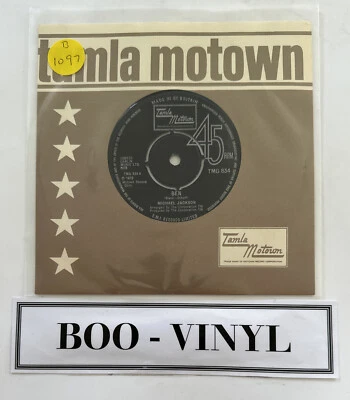 MICHAEL JACKSON - BEN / YOU CAN CRY ON MY SHOULDER 1972 TMG 834 EX - Image 1 of 4