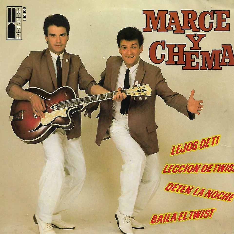 MARCE Y CHEMA EP Spain 1980 Retiens la nuit ( JOHNNY HALLYDAY ) +3 In Spanish - Image 1 of 1