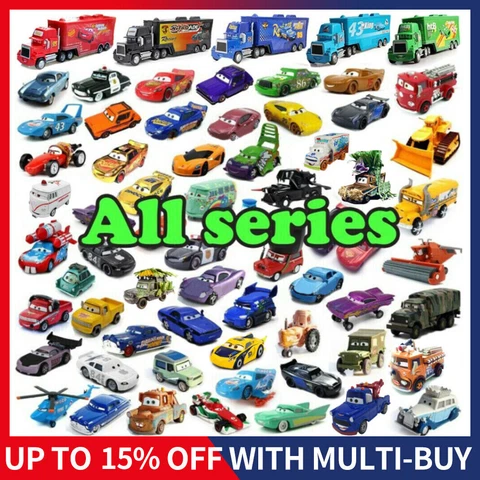 Disney Pixar Cars Lot Lightning McQueen 1:55 Diecast Model Car Toy Gift for Boy Cover