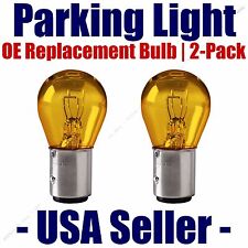 Parking Light Bulb 2-pack OE Replacement Fits Listed Oldsmobile Vehicles - 1157A