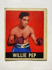 Leaf Knock Out Boxeo 1948 Willie Pep #51 - Imagen 1 de 2