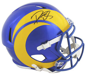 Rams Robert Woods Authentic Signed Full Size Speed Rep Helmet BAS Witnessed