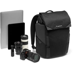 Manfrotto Chicago Backpack 30 Dual-side Access Camera 3 Lenses Laptop Tripod NEW - Picture 1 of 15