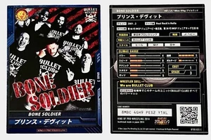 Tarjeta de soldado Finn Balor aka Prince Devitt Bullet Club Bone 2014 Bushiroad NJPW - Imagen 1 de 1