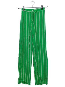 H&M Pantalón abombado Mujeres Pantalón Talla EU 34 verde look casual - Imagen 1 de 5