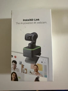 Insta360 Link 4K UHD Al Webcam Black new sealed box - Afbeelding 1 van 3