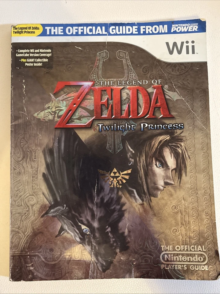 The Legend of Zelda Twilight Princess Official Nintendo Power Game Guide Wii - Image 1 of 4