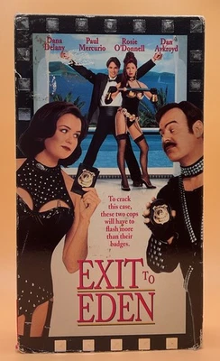 Exit To Eden VHS 1995 Dan Aykroyd Rosie O'Donnell **Buy 2 Get 1 Free** - Image 1 of 3