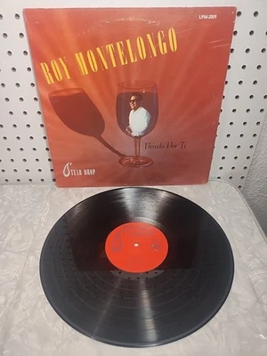 Roy Montelongo Brindo Por Ti 1967 Tejano/Tex-Mex Tear Drop Mono Record LPM-2009 Foto 1 de 4