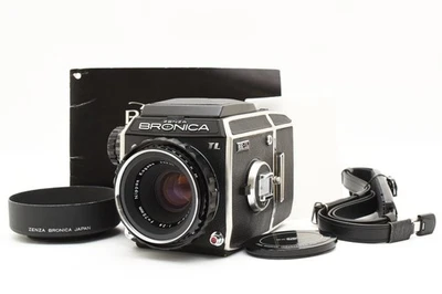 ¡Leer! [Casi como nueva con etc] Lente Nikkor P 75/2,8 JP para cámara fotográfica Zenza Bronica EC 6x6 Foto 1 de 4