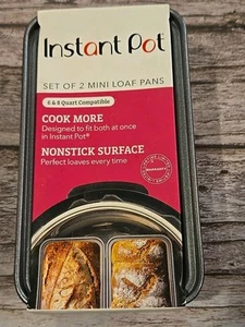 Instant Pot 2 Mini Sartenes Compatible con 6 y 8 Cuartos Nuevo en Paquete (180) - Imagen 1 de 4