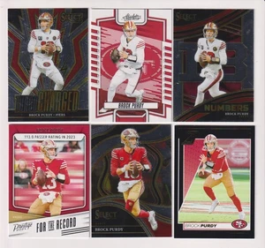 SIX CARD BROCK PURDY LOT -SAN FRANCISCO 49ers - Picture 1 of 1