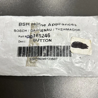 博世零件# 00165246 洗碗机程序按钮 (G5A) — 第 1/2 张图片