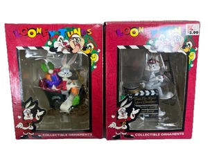 Looney Tunes Bugs Bunny Sammlerstück Ornamente 2er Set Kmart Exklusiv - Bild 1 von 1