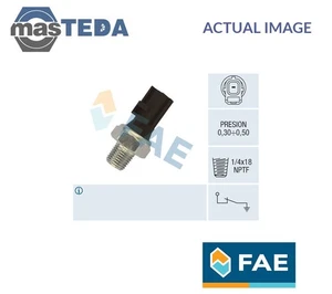 12610 OIL PRESSURE SENSOR GAUGE FAE FOR PEUGEOT BOXER 2.2 HDI 100,2.2 HDI 120 - Picture 1 of 5