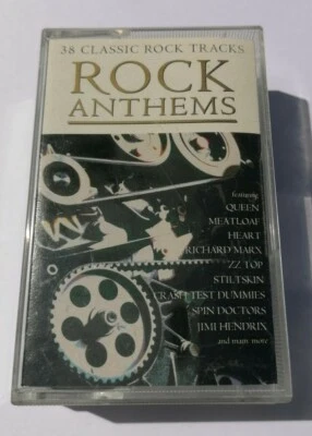 Various Artists - 38 Classic Rock Tracks Rock Anthems UK Double Cassette Vintage - Image 1 of 4