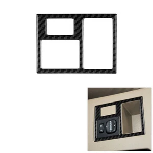 For Toyota RAV4 2006-2012 Carbon Fiber Interior Rearview Switch Cover Trim - Picture 1 of 12