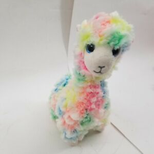 TY Beanie Baby 8" LOLA Rainbow Llama Plush Stuffed Animal Toy Kids Gift 