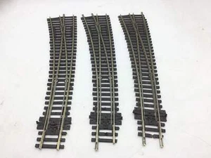 Peco SL-87 OO Gauge Curved L/H Turnout Insulfrog Code 100 x3 (NO SPRINGS) - Picture 1 of 1