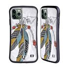 Head Case Designs Tribal Feathers Hybrid Case For Apple Iphones Phones