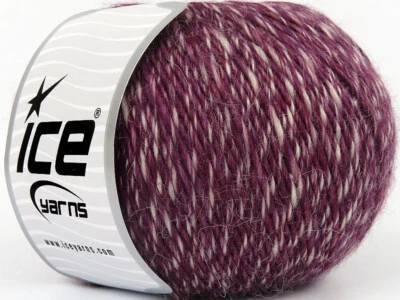 4-Skein Lot Feliz Alpaca Yarn Wool Luxury Light 4x100g/240m Orchid Cream - Image 1 of 4