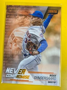 D50836  2018 Stadium Club Never Compromise Orange #NCNS Noah Syndergaard #10/50
