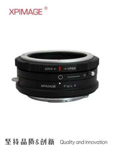 XPimage Locking Lens Adapter for NIKON F / G Lens to Leica L Lumix S5 II Camera - Picture 1 of 5