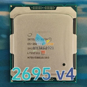 Intel Xeon E5-2695 V4 SR2J1 2.10 GHz 18-Cores 4.5MB LGA-2011-3 CPU Processor - Picture 1 of 3
