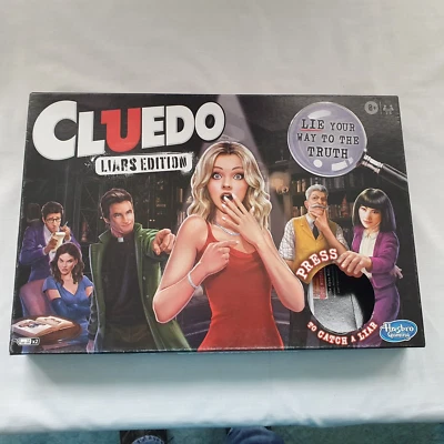 Cluedo Liars Edition Family Board Game & Buzzer Hasbro 2020 - Image 1 of 4