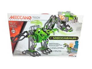 Meccano Meccasaur Gear Building Set - 715 Piece NEW SEALED 